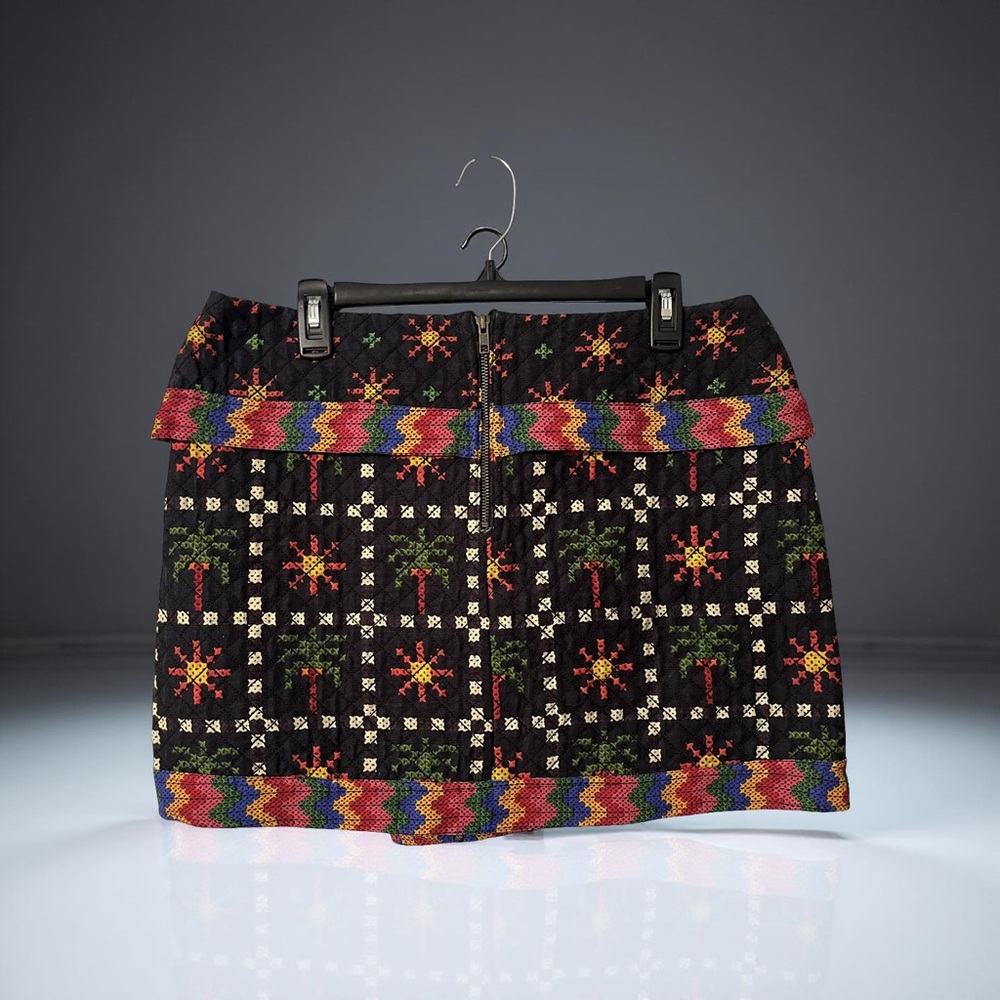 FARM Rio Multicolor Quilted Patterned Skirt - Picture 3 of 5